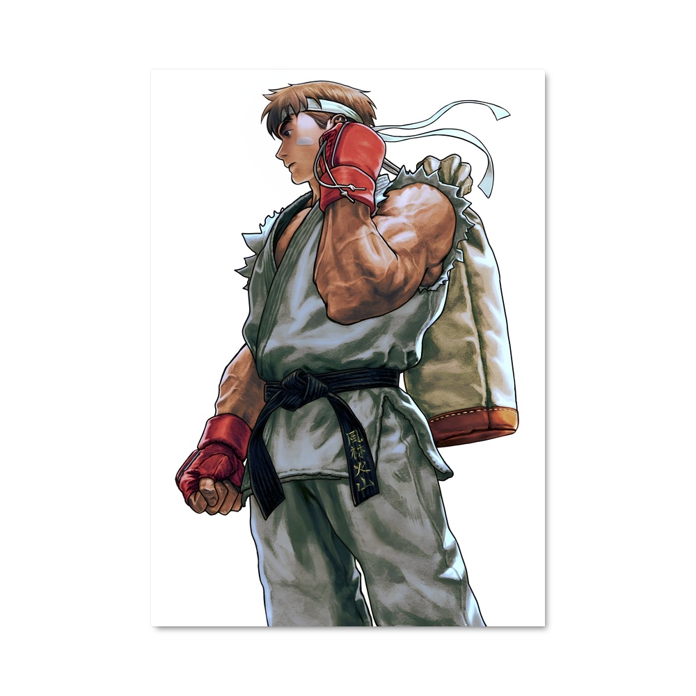 Poster Ken le Guerrier – affiche Street Fighter